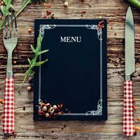 Menukaart